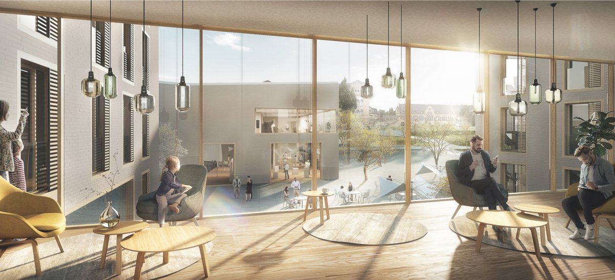 Visualisierung (Auer Weber Architekten, Stuttgart)