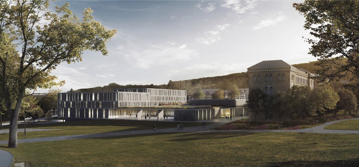 Visualisierung von der Kaiserpfalz (Nieto Sobejano Arquitectos GmbH, Berlin)