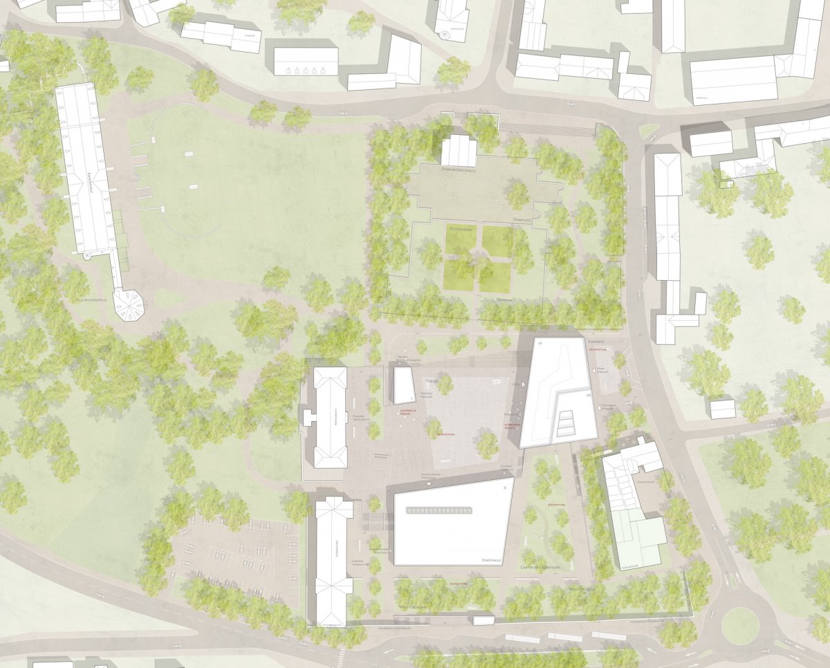 Lageplan (Bez + Kock Architekten, Stuttgart)