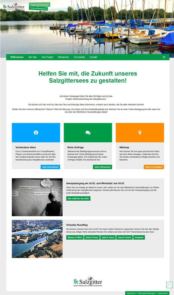 Projekthomepage
