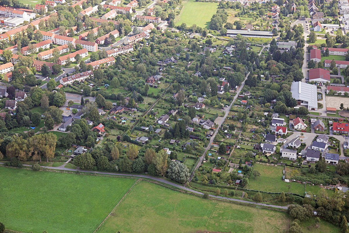 Schrägluftbild von Westen