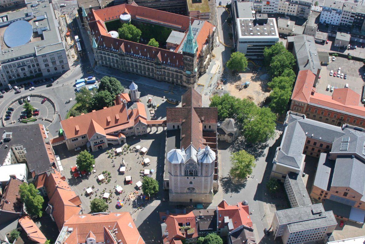Luftbild Bauphase