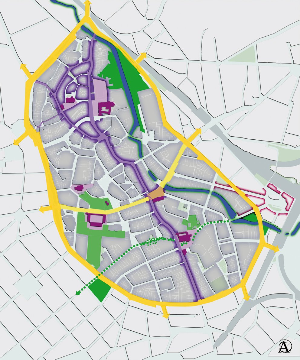 Baulich-räumliche Strukturen der Stadt